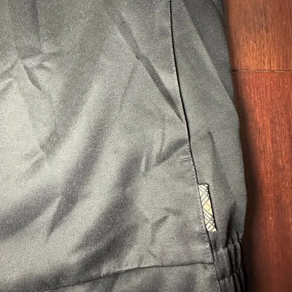 Burberry Nova Check Lined Bomber Jacket – Black Medium 8.5/10 Condition - Picture 4 of 12